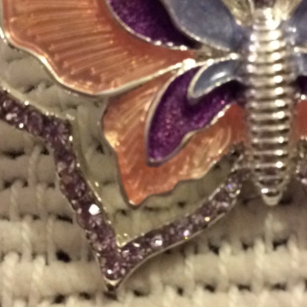 Napier Butterfly Brooch - Picture 5 of 8